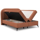 Ropez Narančasti boxspring krevet s prostorom za odlaganje 180x200 cm Ornes – | shoptok.hr