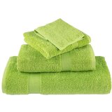 vidaXL Komplet brisač iz bombaža 12-delni SOLUND zelena 600 gsm | Shoptok.si