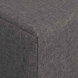 SOFA na razvlačenje Svjetlosiva 200 x 70 x 10 cm Tkanina | shoptok.hr