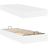 VidaXL Konstrukcija postelje Čista bela 80 x 200 cm Umetna koža Slike