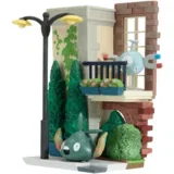 set za igru s figuricom 15cm - City street - Magnemite and Trubbish