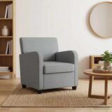  Fotelja Svjetlosiva Tkanina | shoptok.hr