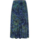 KAFFE CURVE Krilo 'Bine' modra / mornarska / zelena | Shoptok.si