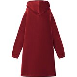  Deka majica s kapuljačom Bordeaux Crvena L Flis i flanel | shoptok.hr
