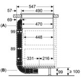 Bosch Set za napu HEZ9VDKR1 Za ploče sa ventilacijom 70cm i 80 cm | Eponuda.ba