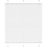 vidaXL Plisirana žaluzija Bela 120x150 cm Širina tkanine 119,4 cm | Shoptok.si