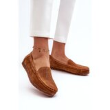 Kesi Suede women's loafers Camel S.Barski | Shoptok.si
