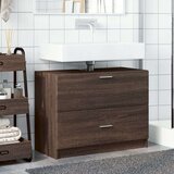 Ormarić za umivaonik smeđa boja hrasta 78 x 37 x 59 cm drveni | shoptok.hr
