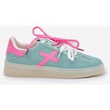 Boto Low Women's Sports Shoes In Leopard Mint Pink Zelevelis | shoptok.hr