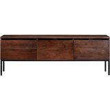 TV ormar boja meda 110 x 30 x 36 cm Masivno bagremovo drvo | shoptok.hr