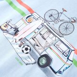  Dječja majica svjetloplava 128 | shoptok.hr