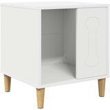  Pasja hiša Bela 44 x 42 x 49 cm Konstruiran les, (5000123084) | Shoptok.si