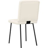  jedilni stoli 6 kosov krem žamet, (21828321) | Shoptok.si