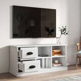 TV ormarić bijeli 102x35 5x47 5 cm od konstruiranog drva | shoptok.hr