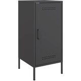 vidaXL Komoda črna 36x39x79 cm hladno valjano jeklo, (21274240) Cene