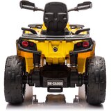 Quad na akumulator Can Am Outlander 4x4 DK-CA005 - dvosjed - žuti | shoptok.hr