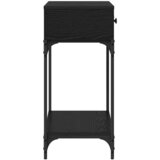  Konzolna stolica Crni hrast 75 x 34,5 x 75 cm Konstruirano drvo | shoptok.hr