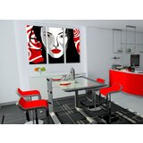  Ručno slikane slike na platnu pop art nice woman (umetnicke) | ePonuda.com