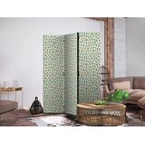  Paravan - Giraffe Pattern - Animal Pattern in Turquoise Spots on a Light Background 135x172 Jednostrani | shoptok.hr