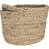 IB Laursen Košara iz jute z ročajem - Ø 23 x V 23 cm | Shoptok.si