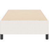  Konstrukcija postelje krema 100 x 200 cm Mikrovlaknena tkanina, (5000022811) | Shoptok.si