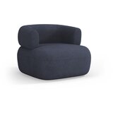 Micadoni Home Temno moder fotelj iz tkanine bouclé Jenny – | Shoptok.si