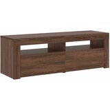 TV ormarić s LED svjetlima boja smeđeg hrasta 120 x 35 x 40 cm | shoptok.hr