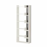 Hanah home Polica za knjige Palermo White Anthracite | Eponuda.com