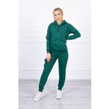 Kesi Insulated set with decorative pocket in green color | shoptok.hr