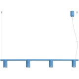 Sollux Lighting Lestenec KARBON 4 svetlo modra, (5000352391) | Shoptok.si