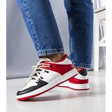 Gemre Black and Red Retro Shari Sneakers | Shoptok.si