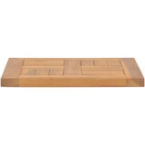 vidaXL Četvrtasta stolna ploča 40 x 40 x 2 5 cm od masivne tikovine | shoptok.hr