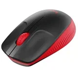 M190 full size wireless mouse red bežični miš