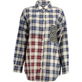 Desigual LONG SLEEVE SHIRT WOMEN BLUE | Shoptok.si