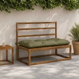  Jastučići za klupe VIANEN 2 kom. 100% poliester - Maslinastozelena 130 x 60 x 12 cm | shoptok.hr