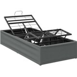  Električni podesivi okvir kreveta Tamnosiva 200 x 80 x 33,5 cm | shoptok.hr