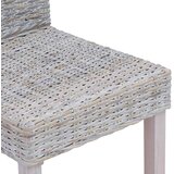  Stolac za blagovanje 2 pcs Bijelo pranje 45 x 54 x 93 cm | shoptok.hr
