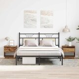 Noćni ormarići 2 kom boja betona 40x35x50 cm konstruirano drvo | shoptok.hr