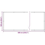  Balcony ekran Bež 100 x 600 cm Oxford tkanina - Bež 100 x 600 cm | shoptok.hr