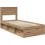  Okvir za krevet Umjetnička hrastovina 100 x 200 cm | shoptok.hr