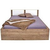Mömax Postelja Avensis New, Temni Hrast, Bela, 140x200 | Shoptok.si