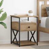  Noćni ormar s ladicama 2 pcs Umjetnički hrast 40 x 42 x 55 cm | shoptok.hr