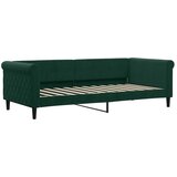  Dnevni krevet s madracem tamnozeleni 90 x 200 cm baršunasti | shoptok.hr