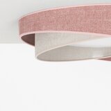  BRILAGI- LED prigušiva svetiljka VELVET TWIST LED/36W/230V CCT prečnik 65 cm WT ruž./krem. + daljinski upravljač | Eponuda.com