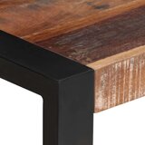 vidaXL Blagovaonski stol 70 x 70 x 75 cm od masivnog obnovljenog drva | shoptok.hr
