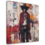 Image JIMI HENDRIX - Divlji zapad u akrilu | 100% originalno obojeni akril