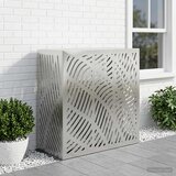  Pokrov za klima uređaj Srebrna 110 x 50 x 105 cm | shoptok.hr
