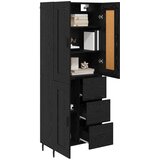  Highboard 2 kom. Crni hrast 69,5 x 34 x 180 cm | shoptok.hr