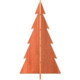  Drveno ukrasno božićno drvce voštano smeđi 80 cm od borovine | shoptok.hr