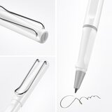 Roler Lamy Safari White (0.7) crni ispis M 319 M63 4001121 | shoptok.hr